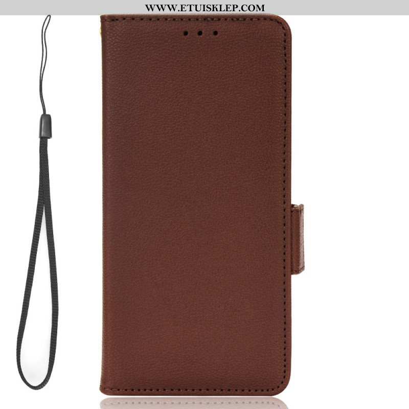 Etui Folio do Xiaomi Redmi Note 12 4G Bardzo Dobrze Ze Smyczą